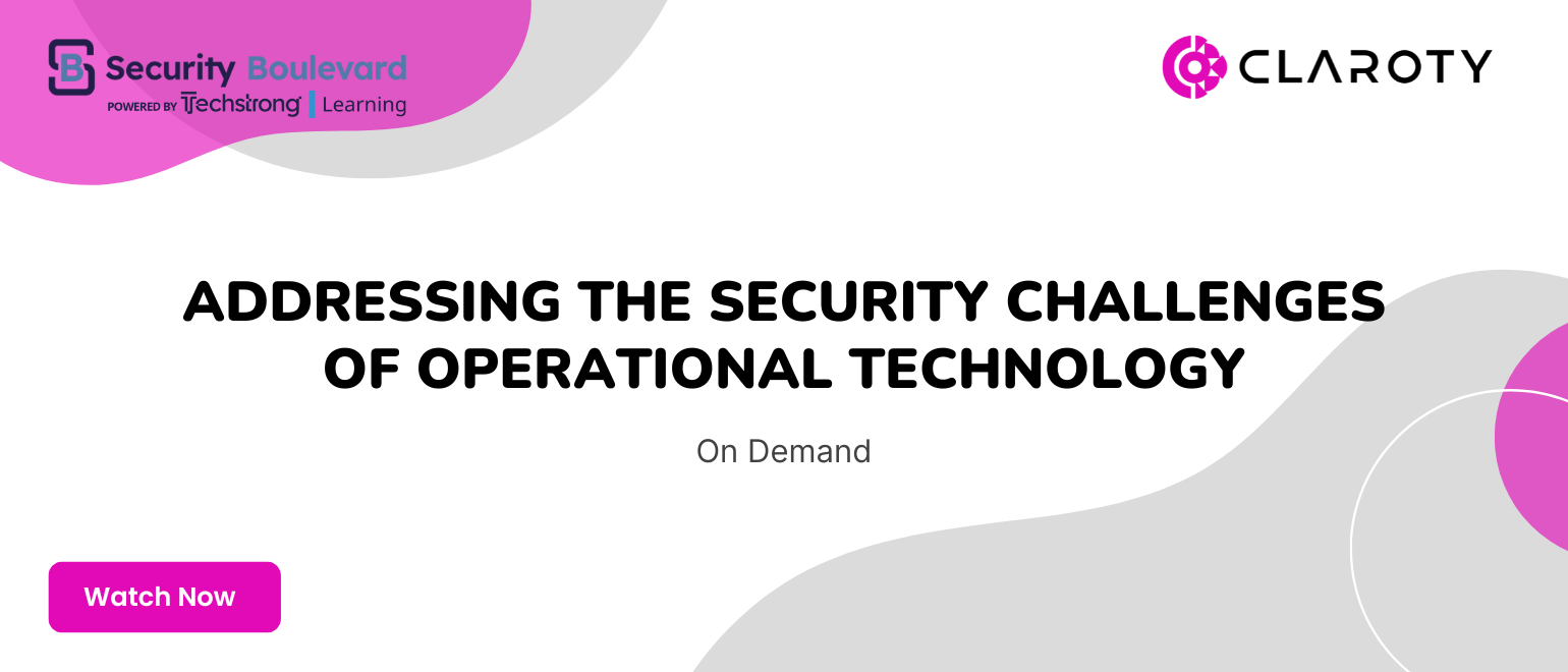 Addressing the Security Challenges of Operational Technology